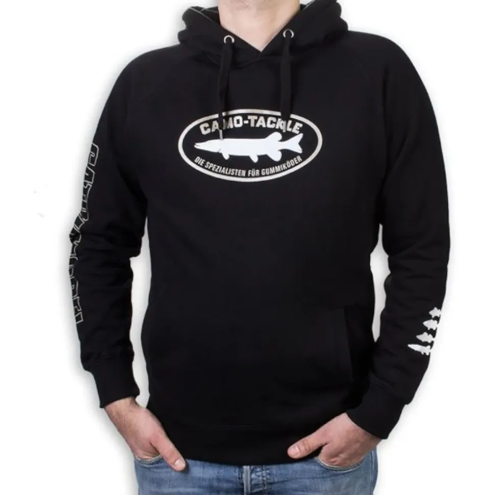 Camo-Tackle Tackle Hoodie Schwarz #M