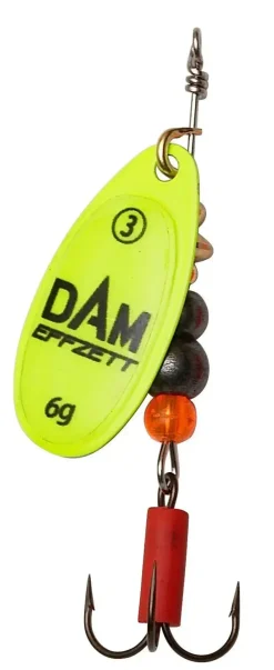 DAM FZ Fluo Spinner #3 Yellow