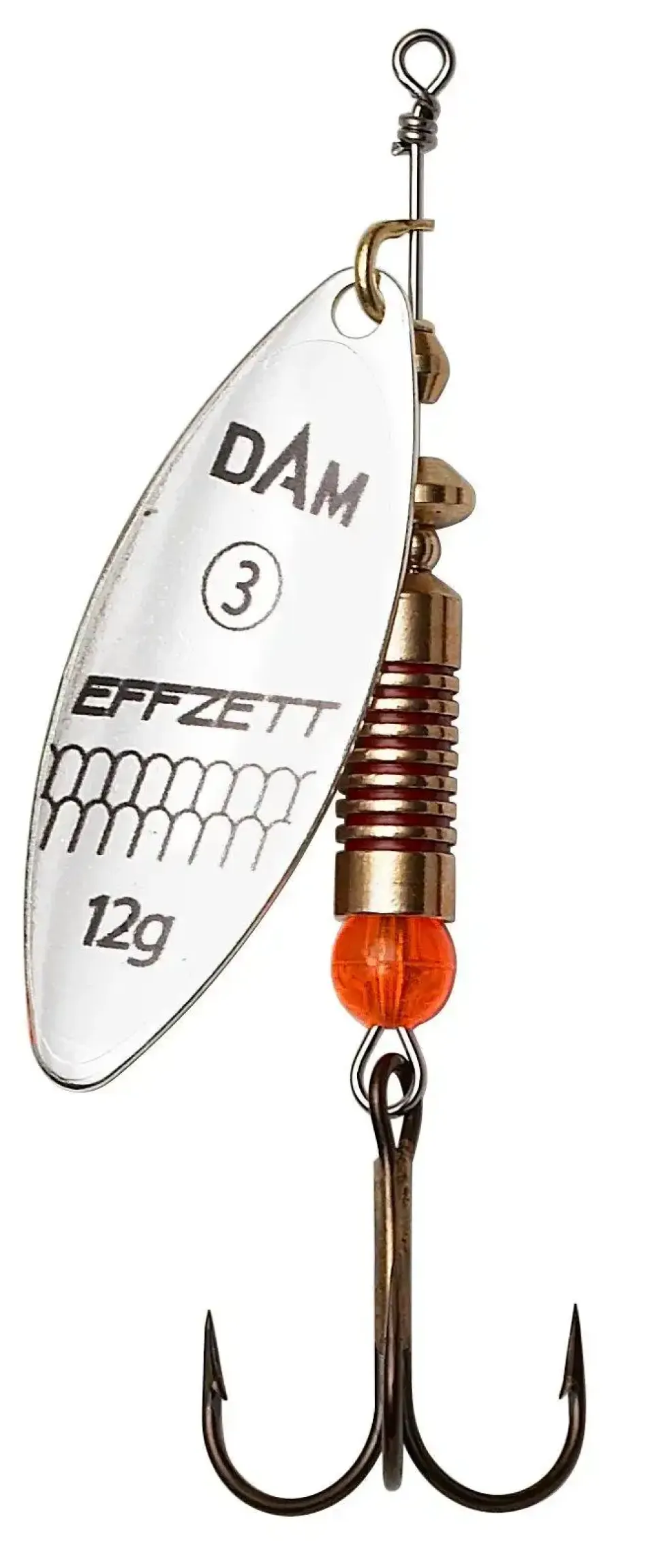 DAM FZ Predator Spinner #4 Silver