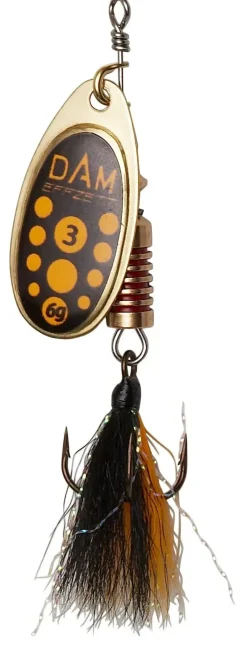DAM FZ Standard Dressed Spinner #1 Blacky
