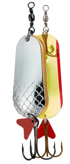 DAM FZ Twin Blinker 8cm 45g Silver/Silver