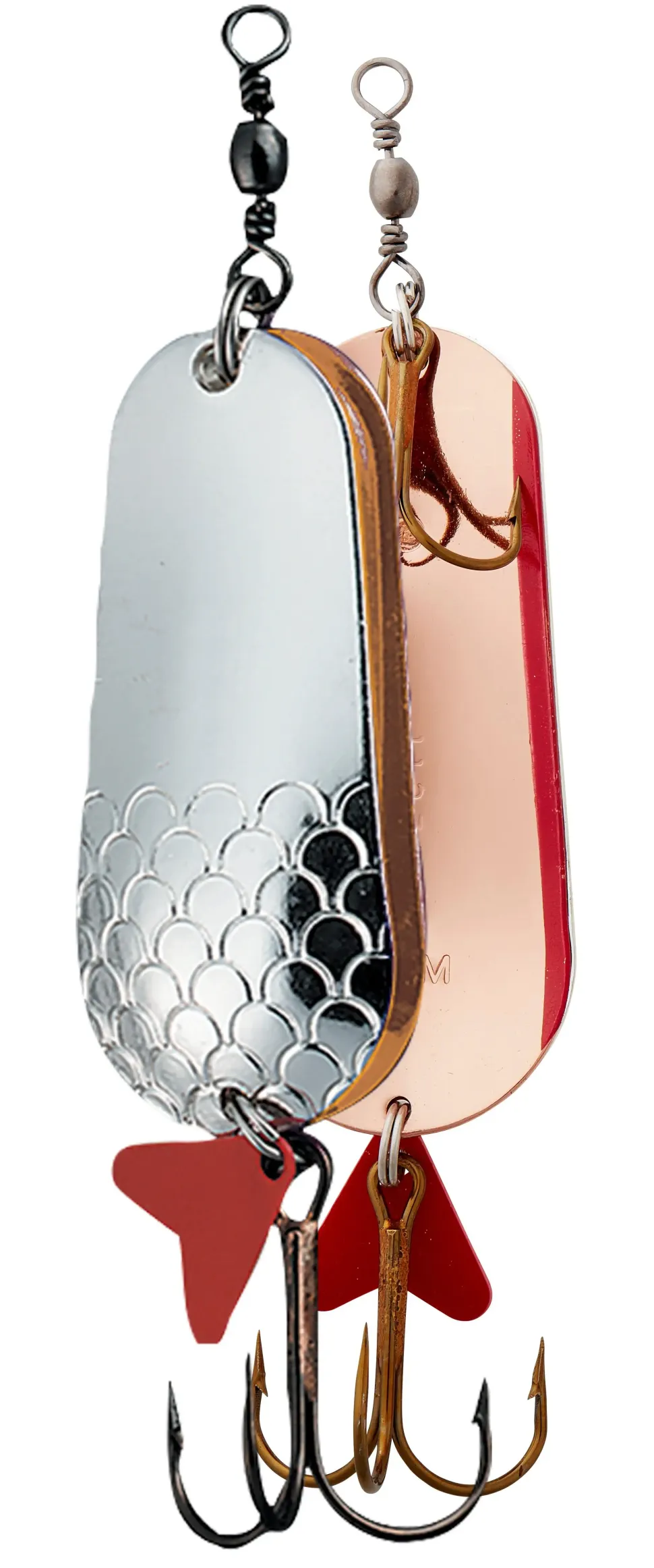 DAM FZ Twin Blinker 8cm 45g Silver/Silver