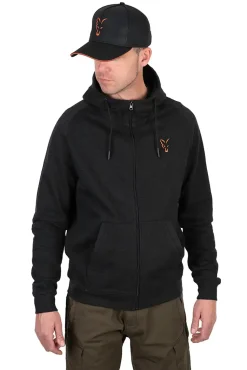 FOX Carp Collection LW Hoody Black/Orange #XXXL
