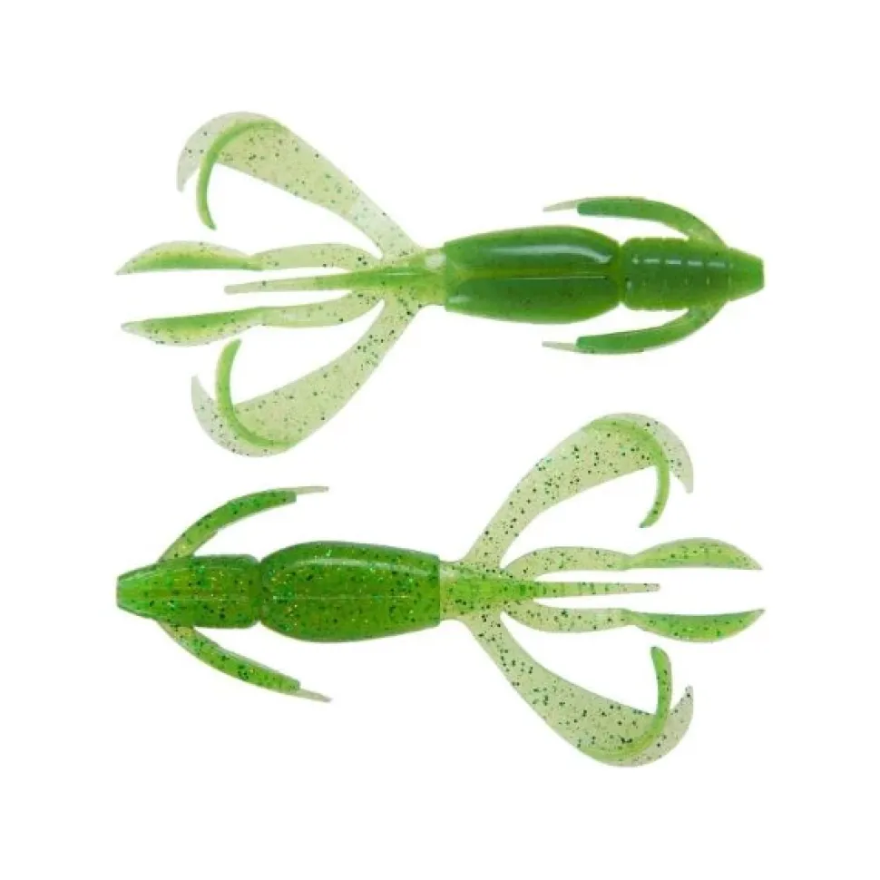 Keitech Crazy Flapper 3,6" Green Weenie Blue