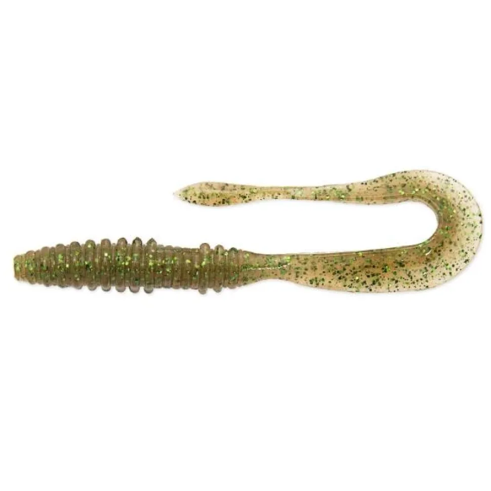 Keitech Mad Wag Mini 2,5" Green Pumpkin PP.
