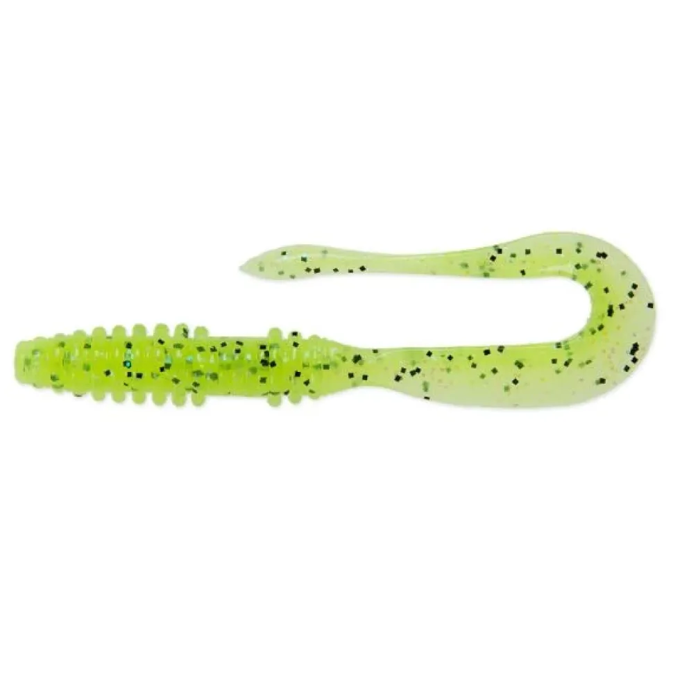 Keitech Mad Wag Mini 2,5" Green Pumpkin PP.
