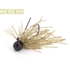 Keitech Mono Spin Jig 2,7g Gold Tiger