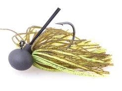 Keitech Rubber Jig Model II (Version 2) 9g Green Pumpkin Chartreuse