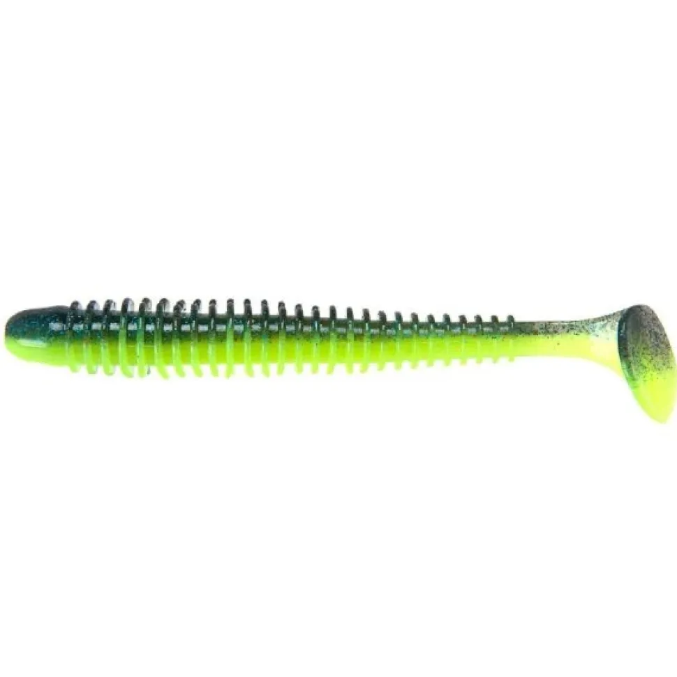 Keitech Swing Impact 4" Green Pumpkin PP.