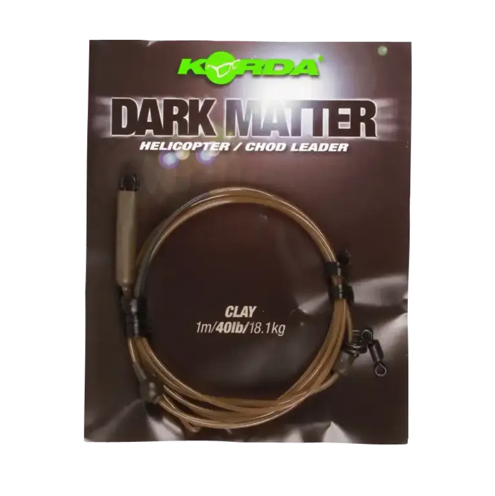 Korda Dark Matter Leader Heli 40lb Weed