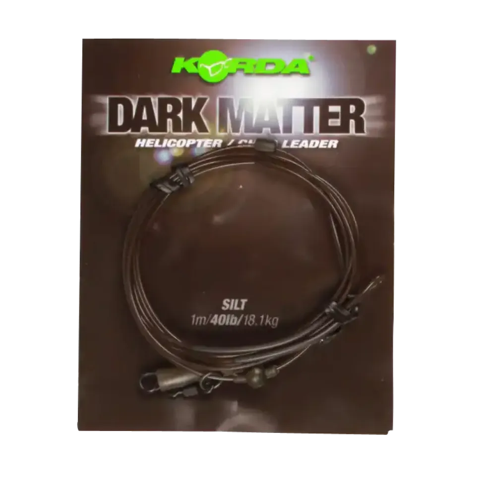 Korda Dark Matter Leader Heli 40lb Weed