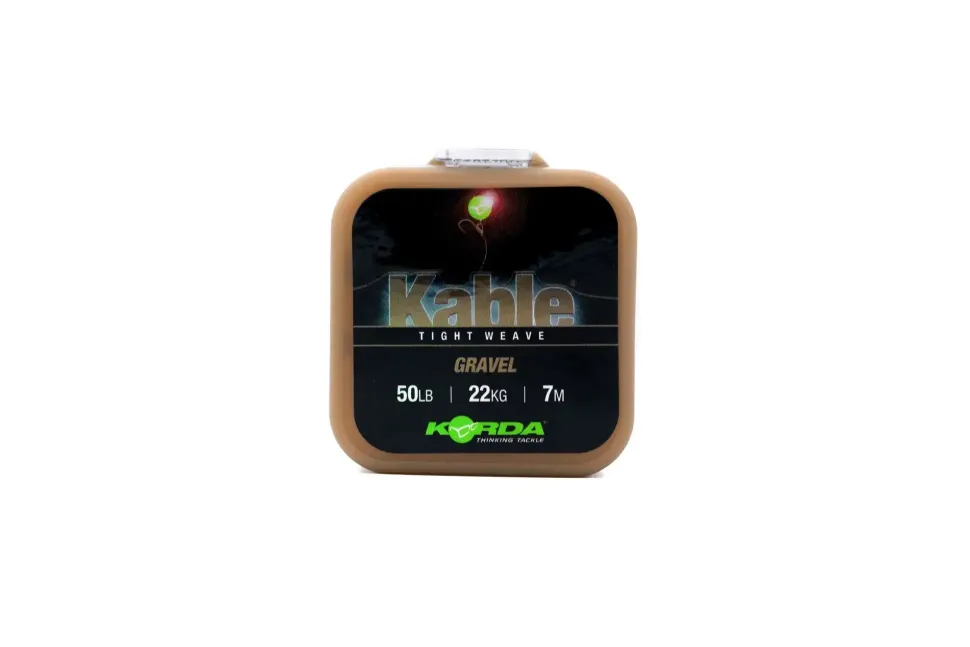 Korda Kabel Tight Weave 50lb 7m Gravel