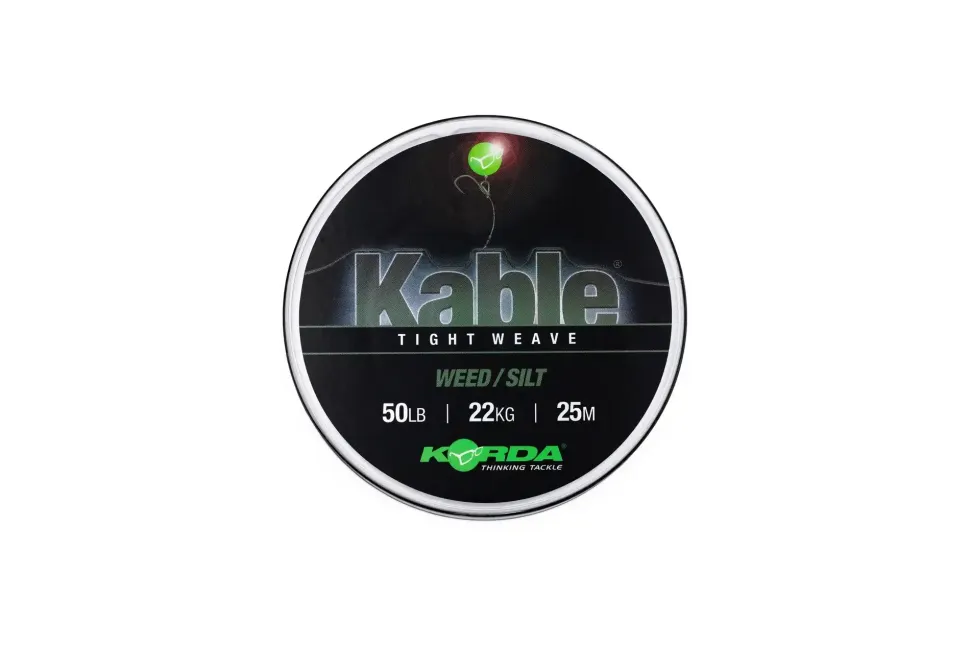 Korda Kabel Tight Weave 50lb 25m Weed