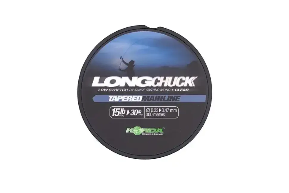 Korda LongChuck Tapered Mainline 15-30lb/0.33-0.47mm