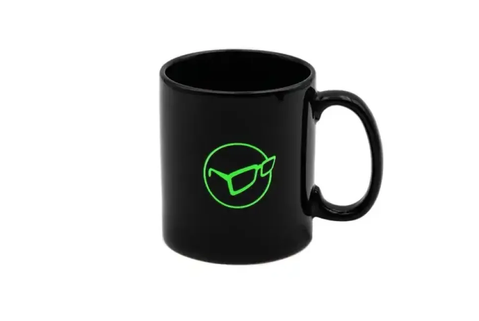 Korda Mug Glasses Logo