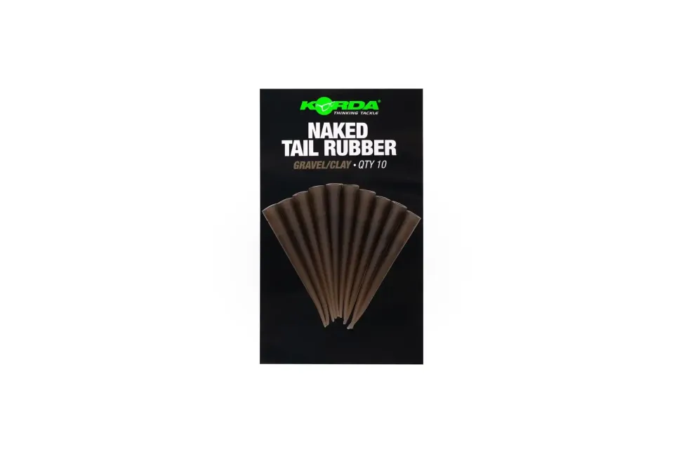 Korda Naked Tail Rubber Gracel/Clay