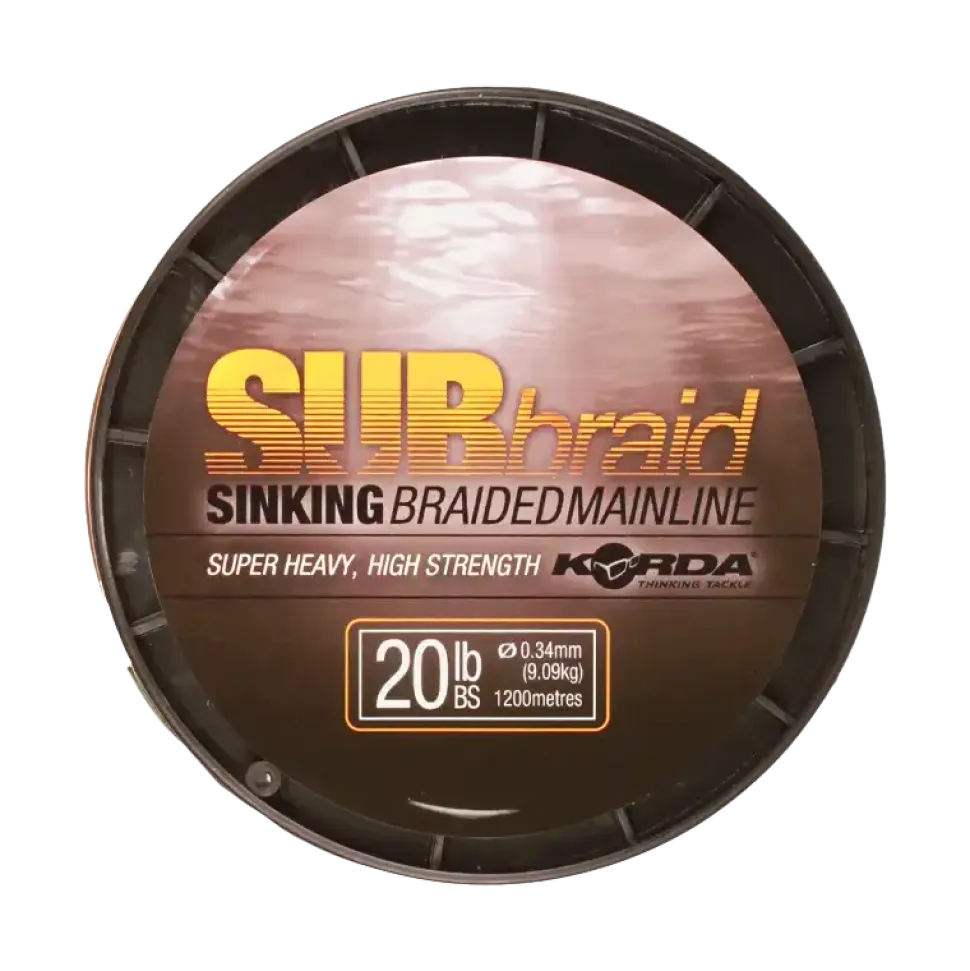 Korda Sub Braid 1200m 0,34mm 20lb