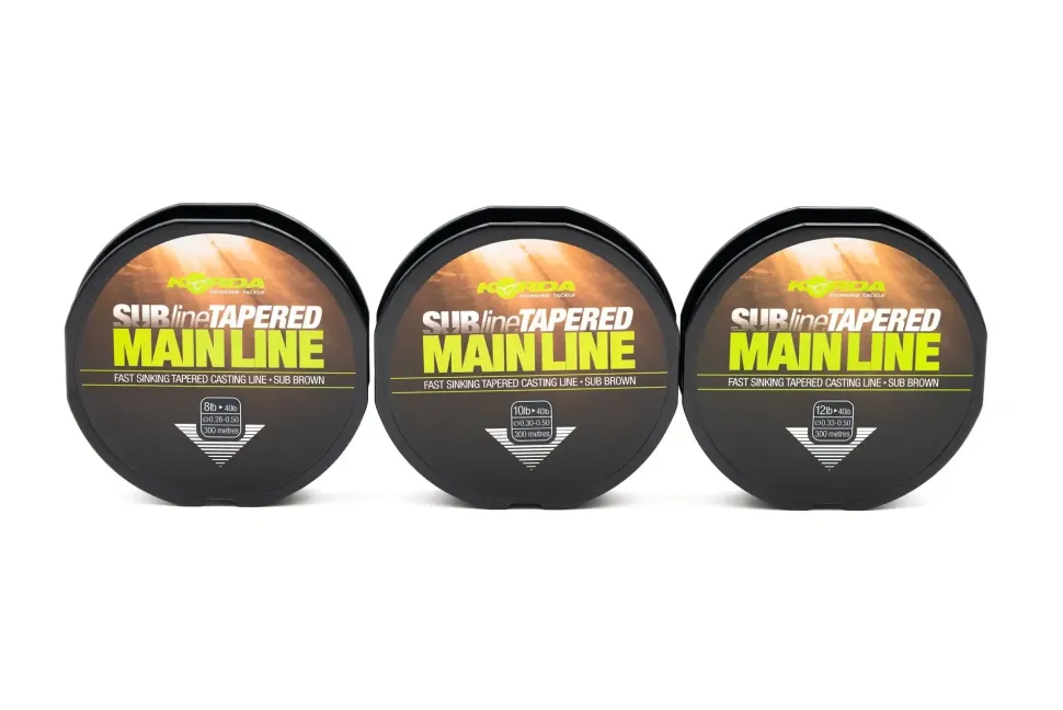 Korda Subline Tapered Mainline 0.28-0.50mm Brown