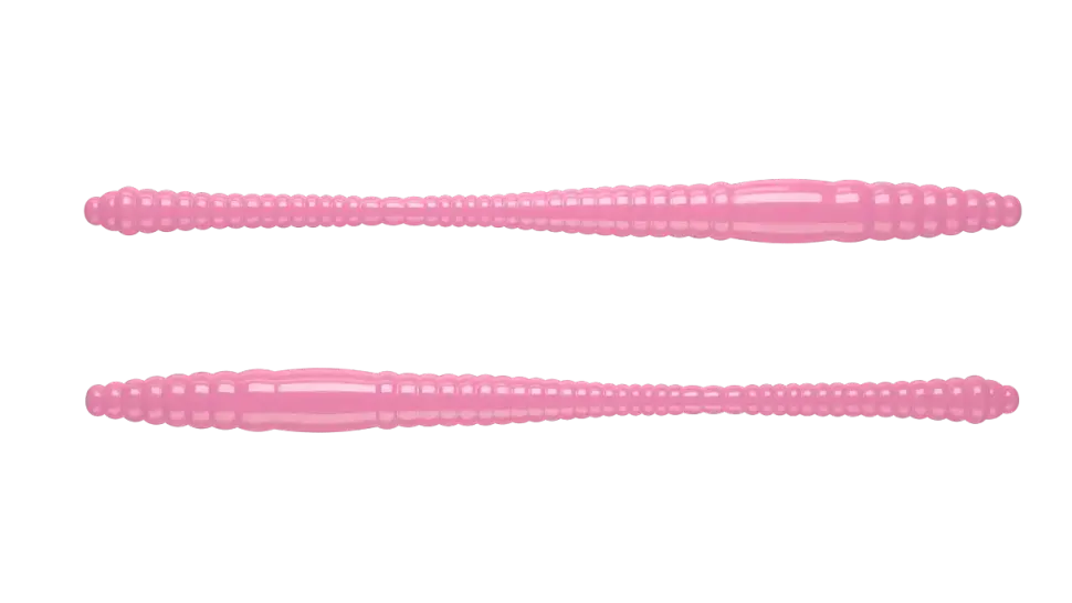 Libra Lures Dying Worm 70 Cheese 7cm 001 - white