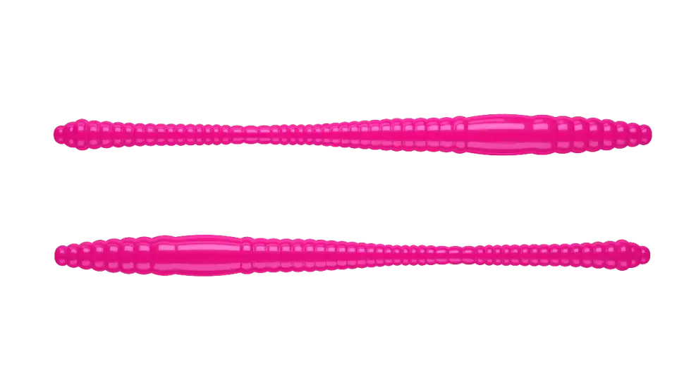 Libra Lures Dying Worm 70 Cheese 7cm 001 - white