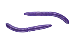 Libra Lures Fatty D'Worm 65 Cheese 6,5cm 001 - white