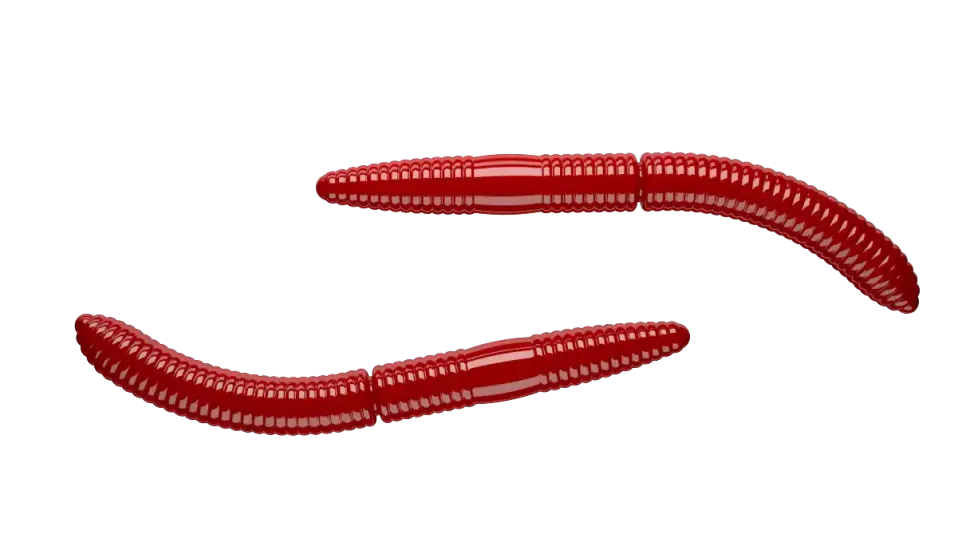 Libra Lures Fatty D'Worm 65 Cheese 6,5cm 001 - white