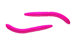 Libra Lures Fatty D'Worm 65 Cheese 6,5cm 001 - white