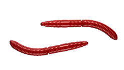 Libra Lures Fatty D'Worm 75 Cheese 7,5cm 001 - white