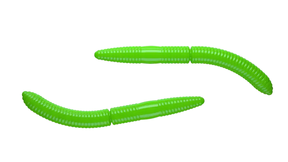 Libra Lures Fatty D'Worm 75 Cheese 7,5cm 001 - white