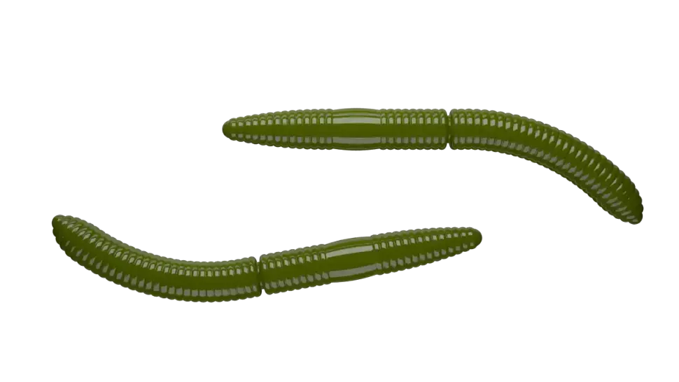 Libra Lures Fatty D'Worm 75 Cheese 7,5cm 001 - white