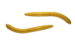 Libra Lures Fatty D'Worm 75 Cheese 7,5cm 001 - white