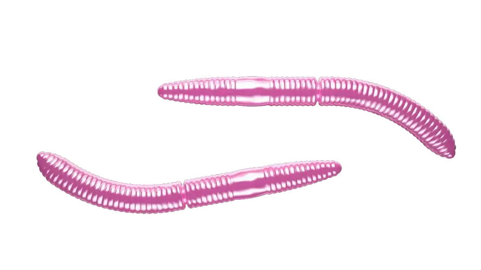 Libra Lures Fatty D'Worm 75 Cheese 7,5cm 001 - white