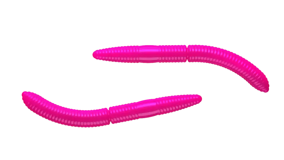 Libra Lures Fatty D'Worm 75 Cheese 7,5cm 001 - white
