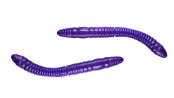 Libra Lures Fatty D'Worm Tournament 55 Cheese 5,5cm 000 - glow uv green