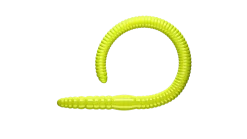Libra Lures Flex Worm 95 Cheese 9,5cm 000 - glow uv green