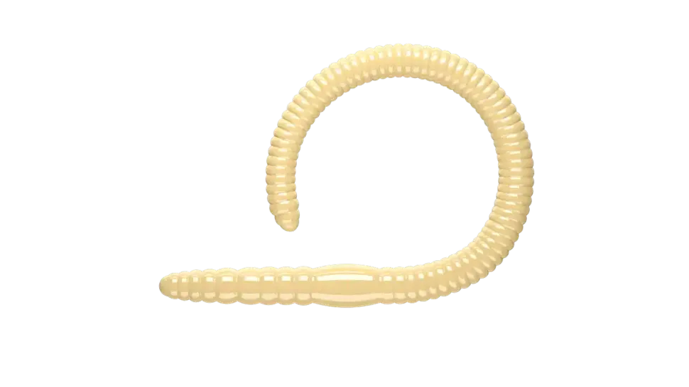 Libra Lures Flex Worm 95 Cheese 9,5cm 000 - glow uv green