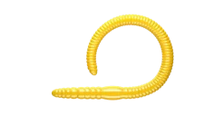 Libra Lures Flex Worm 95 Cheese 9,5cm 000 - glow uv green