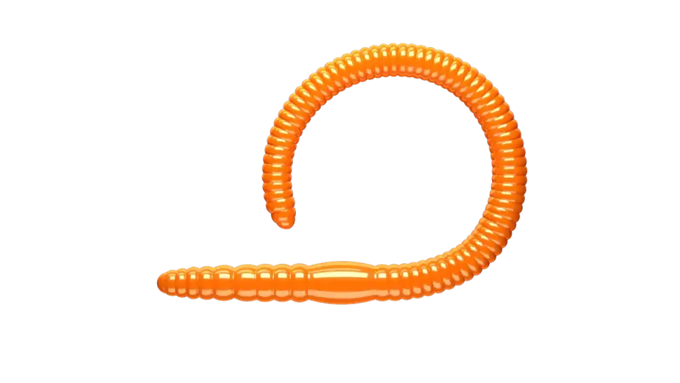 Libra Lures Flex Worm 95 Cheese 9,5cm 000 - glow uv green