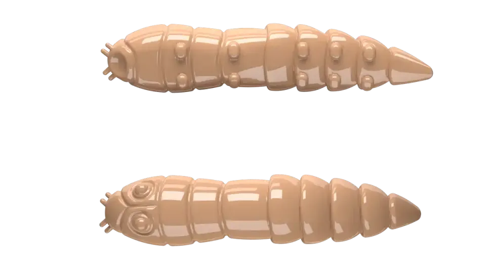 Libra Lures Kukolka 42 Knoblauch 4,2cm 001 - white
