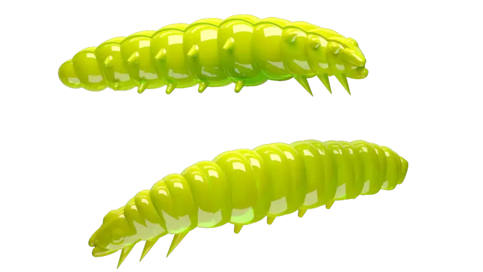 Libra Lures Larva 45 Cheese 4,5cm 001 - white