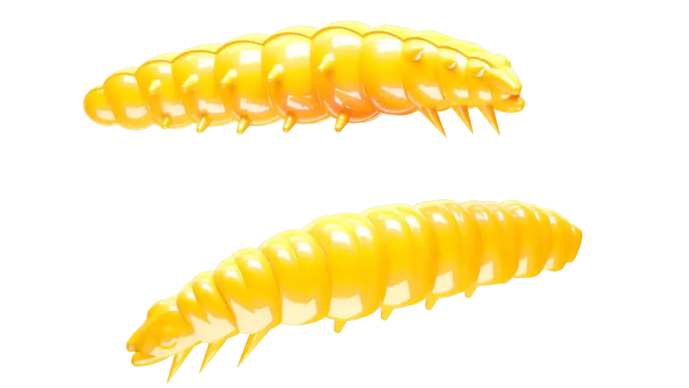 Libra Lures Larva 45 Cheese 4,5cm 001 - white