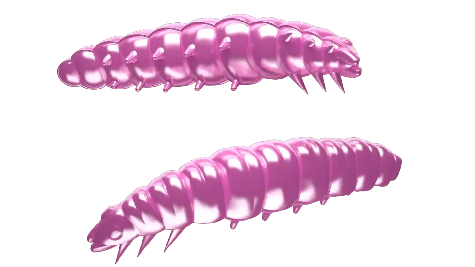 Libra Lures Larva 45 Cheese 4,5cm 001 - white