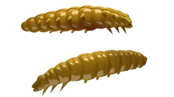 Libra Lures Larva 30 Knoblauch 3cm 001 - white