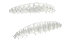 Libra Lures Larva 45 Knoblauch 4,5cm 004 - silver pearl
