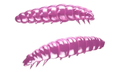 Libra Lures Larva 45 Knoblauch 4,5cm 004 - silver pearl