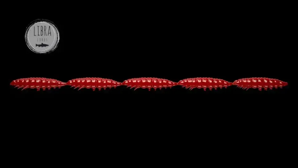 Libra Lures Larva Multi 25 -5x5 Cheese 2,5cm 001 - white