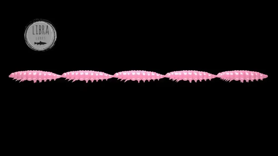 Libra Lures Larva Multi 25 -5x5 Cheese 2,5cm 001 - white