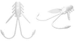 Libra Lures Pro Nymph 18 Cheese 1,8cm 001 - white