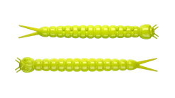 Libra Lures Slight Worm 38 Cheese 3,8cm 001 - white