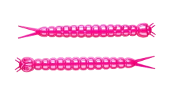 Libra Lures Slight Worm 38 Cheese 3,8cm 001 - white
